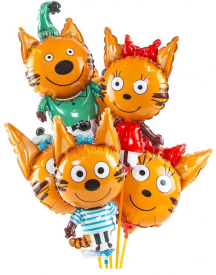 Набор шаров воздушных «Три Кота. Компот»