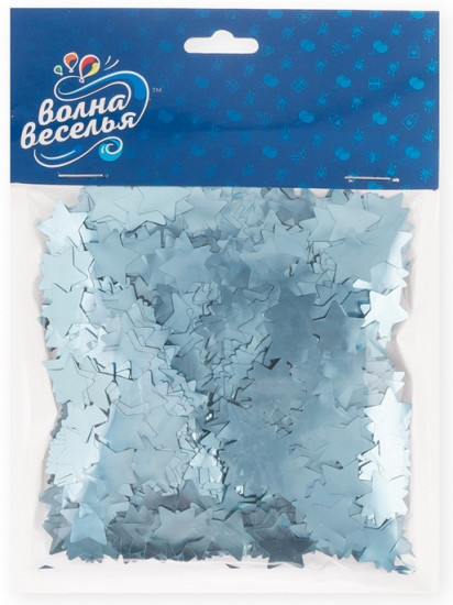 Конфетти для шаров «Звезда»
