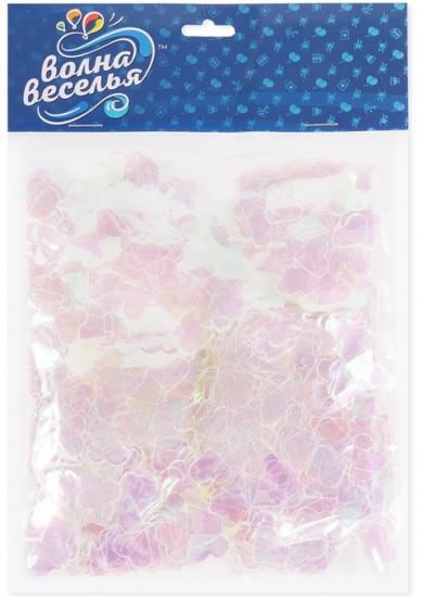 Конфетти для шаров «Сердце»