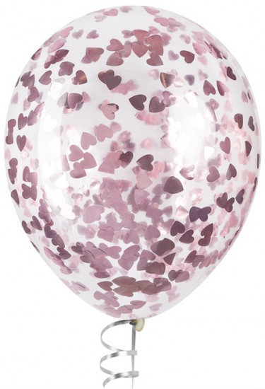 Конфетти для шаров «Сердце»