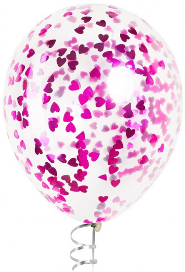 Конфетти для шаров «Сердце»