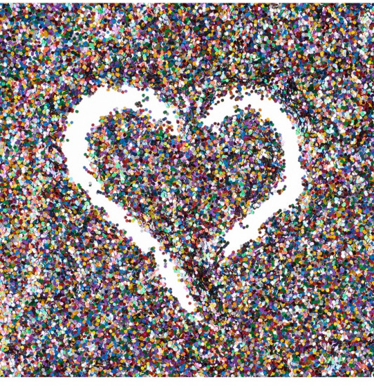 Конфетти для шаров «Шестиугольники»