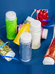 Конфетти для шаров «Шестиугольники» - Фото 2