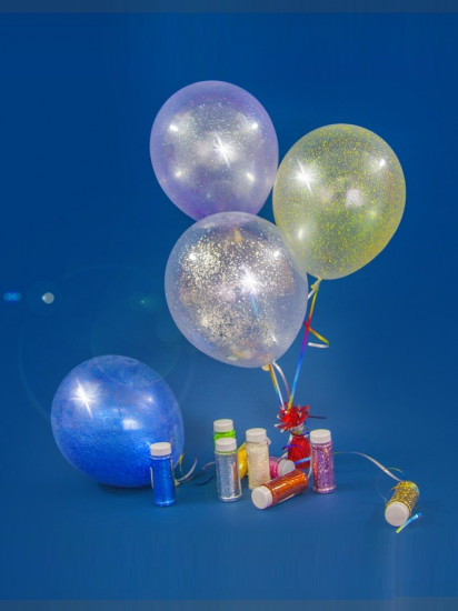 Конфетти для шаров «Шестиугольники»