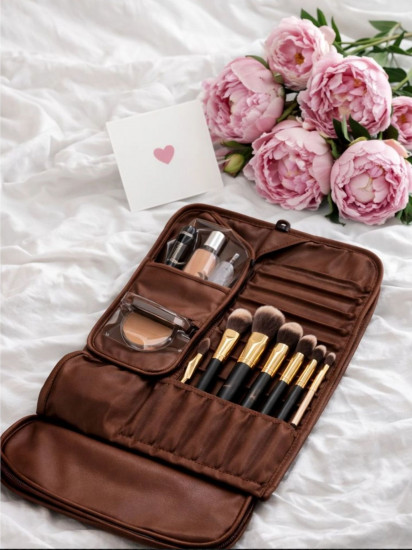 Косметичка профессиональная с отделениями