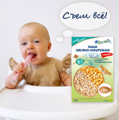 Каша безмолочная детская овсяно-кукурузная - Фото 5