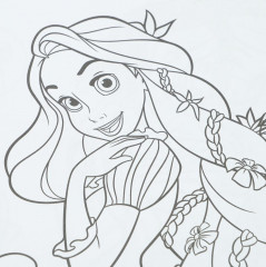 Раскраска «Принцессы-подружки» - Фото 5