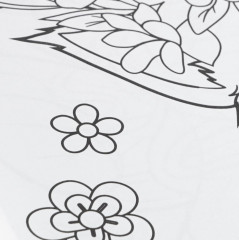 Раскраска «Цветочная история» - Фото 4