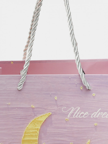 Подарочный картонный пакет с 3D-эффектом «Масляная живопись»