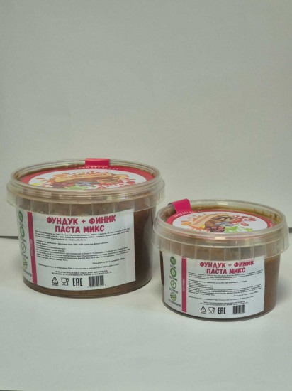 Паста-микс «Фундук и финик»
