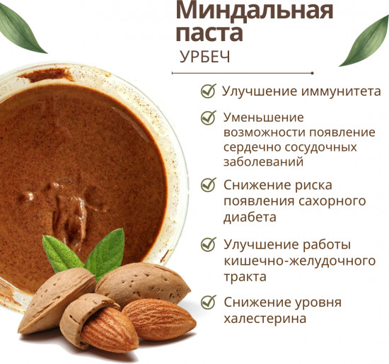 Паста миндальная