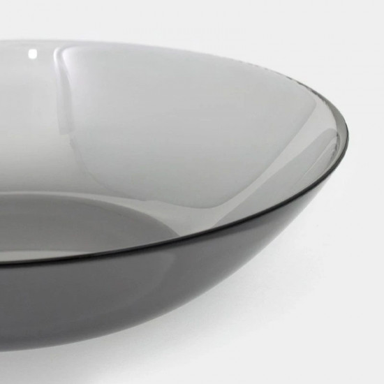 Тарелка суповая «Симпатия Графит»