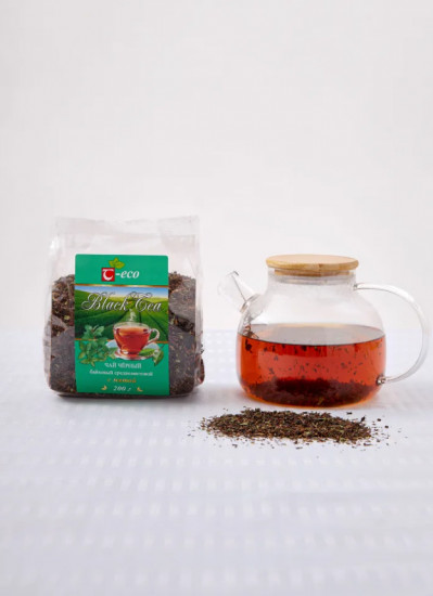 Чай чёрный байховый среднелистовой с мятой «Т -эко»