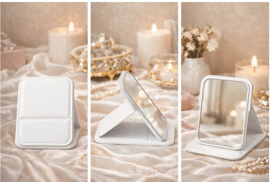 Зеркало косметическое для сумочки