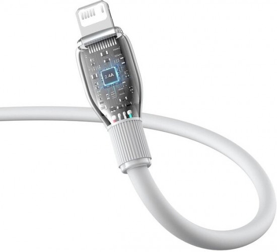 Кабель Baseus USB 2.0 (M), Lightning (M), 2 м, P10355700221-01