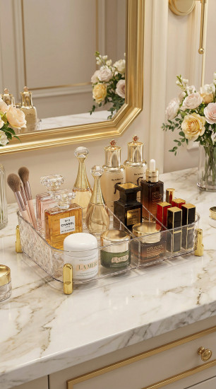 Органайзер для косметики прозрачный