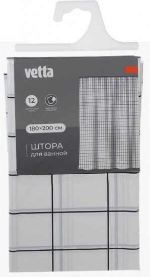 Шторка для ванной «Квадро»