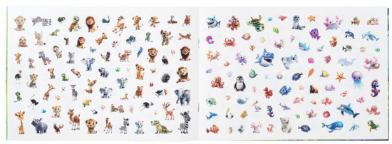 Альбом наклеек «Животные»