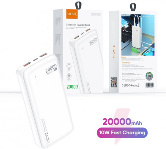 Внешний аккумулятор Vidvie PB7013