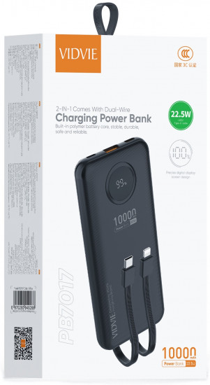 Внешний аккумулятор Vidvie PB7017