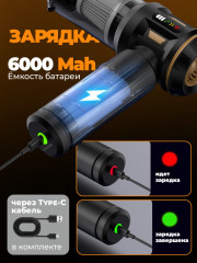 Портативный беспроводной автопылесос 4в1 - Фото 5