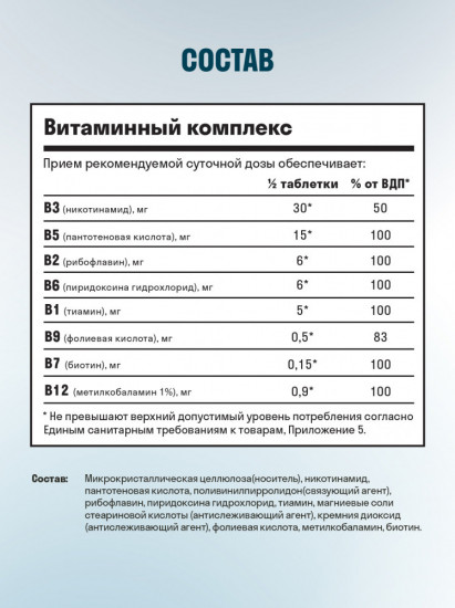 Витамины «B-комплекс»