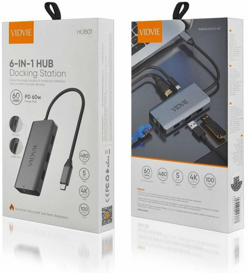 Док-станция Vidvie HUB01