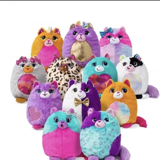 Мягкая игрушка-сюрприз «Кошка»