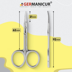 Ножницы для ногтей закругленные - Фото 4