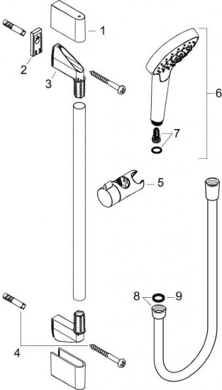 Душевой гарнитур «Multi»