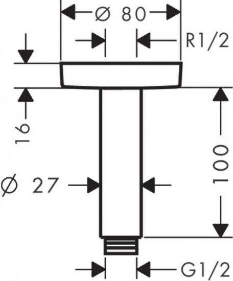Кронштейн душевой