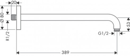 Кронштейн душевой