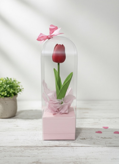 Вечный тюльпан в колбе