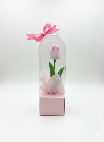 Вечный тюльпан в колбе