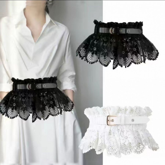 Ажурный ремень-юбка