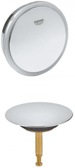 Гарнитур сливной и переливной для ванны