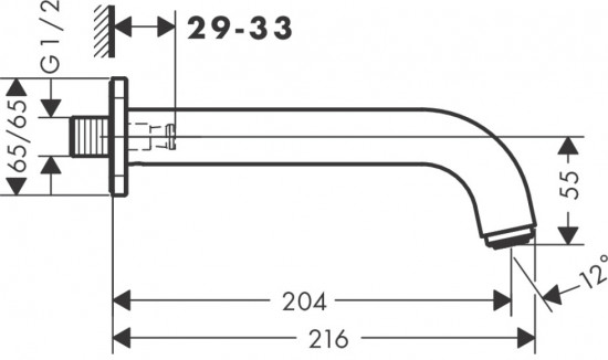 Излив для ванны