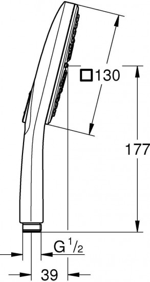 Ручной душ «Cube»