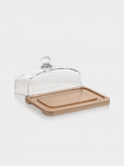 Маслёнка на бамбуковой подставке - Фото 1