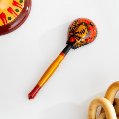 Сахарница хохлома с ложкой «Ягодка» - Фото 4