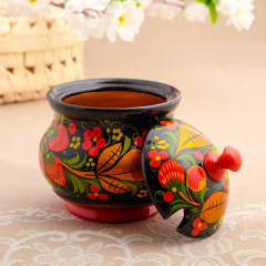 Сахарница хохлома с ложкой «Ягодка» - Фото 6