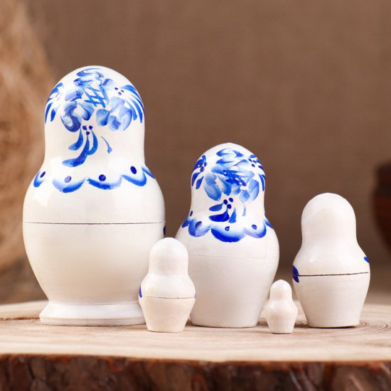 Набор матрёшек «Гжель»