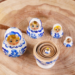 Набор матрёшек «Гжель» - Фото 3