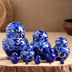 Набор матрёшек «Гжель» - Фото 1