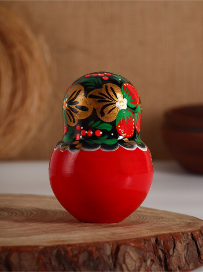 Набор матрёшек «Яркая хохлома»