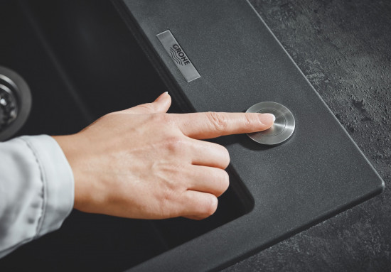 Сливной гарнитур для мойки с нажимным механизмом