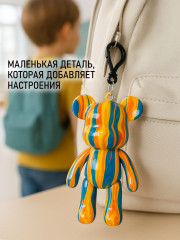 Мишка-брелок для раскрашивания - Фото 5