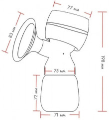 Молокоотсос электрический Uomie Home - Фото 2