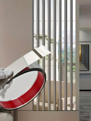 Молдинг металлический серебристый - Фото 2