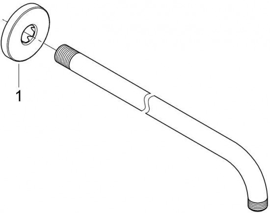 Душевой кронштейн